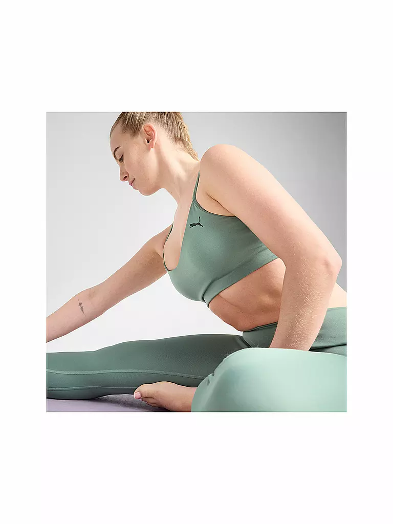 PUMA | Soutien-gorge de sport femme Move à maintien léger | Vert clair