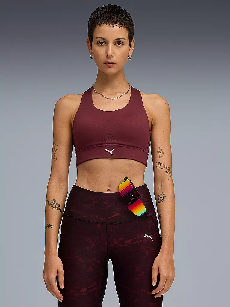 PUMA | Soutien-gorge de sport femme PWRbreathe RUN High Support | Baie