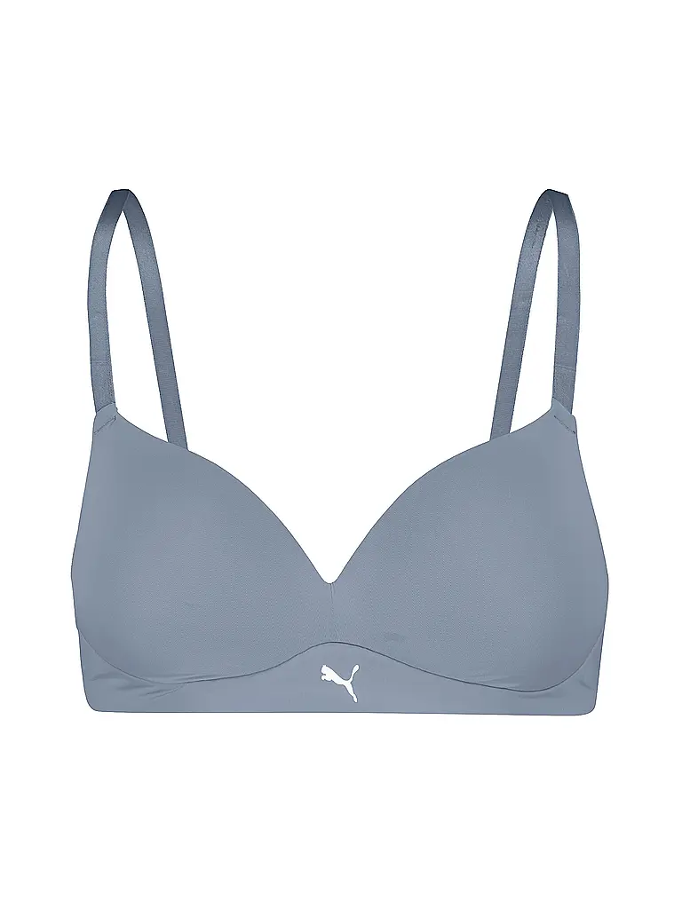 PUMA | Soutien-gorge de sport rembourré souple pour femmes | Bleu clair