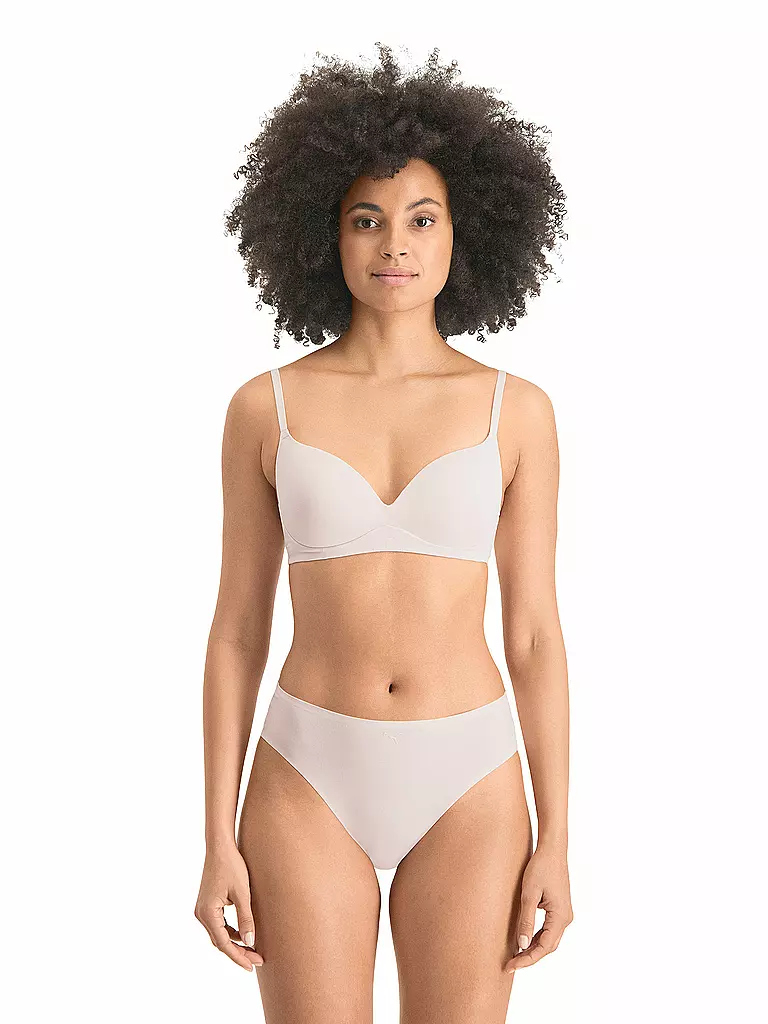 PUMA | Soutien-gorge de sport rembourré souple pour femmes | Camel