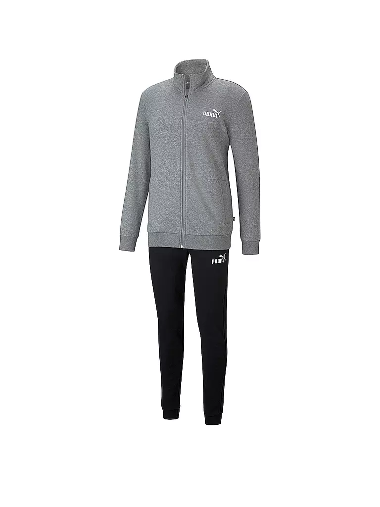PUMA | Survêtement de sport Clean Sweat pour hommes | Gris