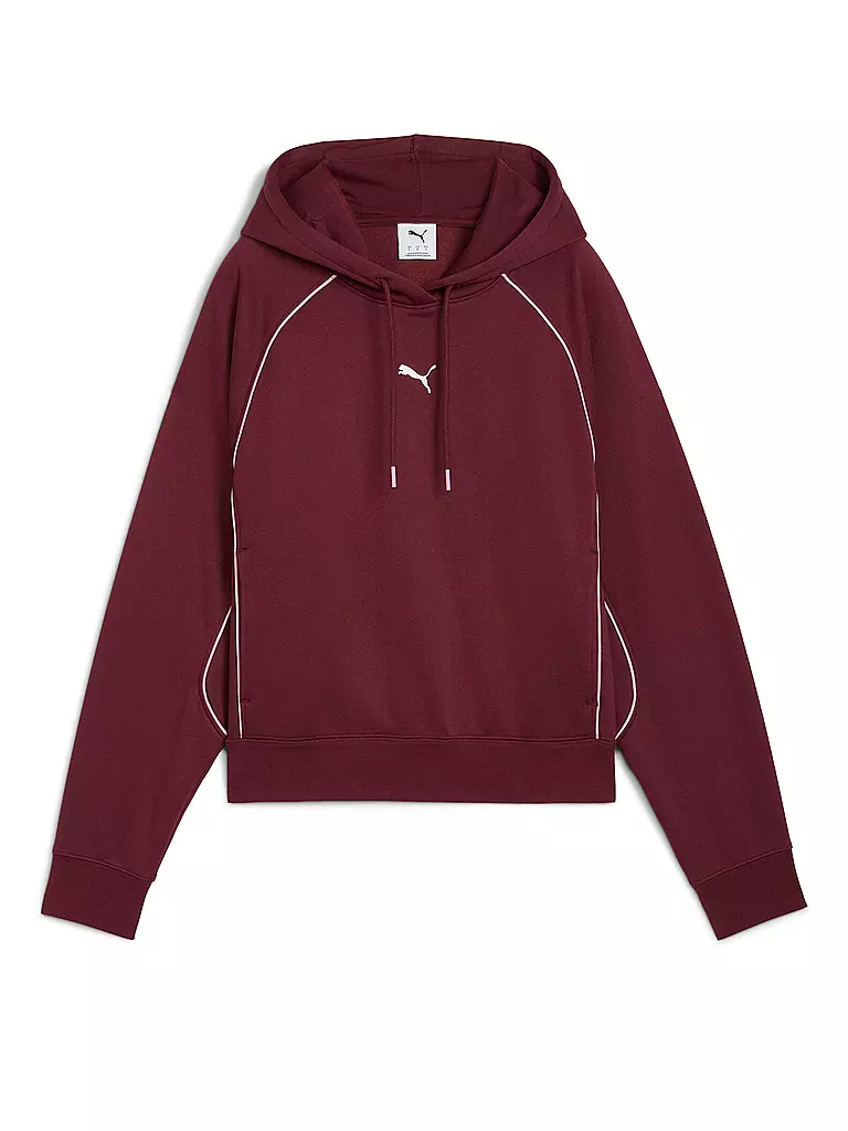 PUMA | Sweat à capuche de sport confort pour femmes | Rouge foncé