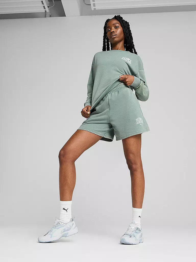 PUMA | Sweat-shirt Femme Class Comfort | Vert clair