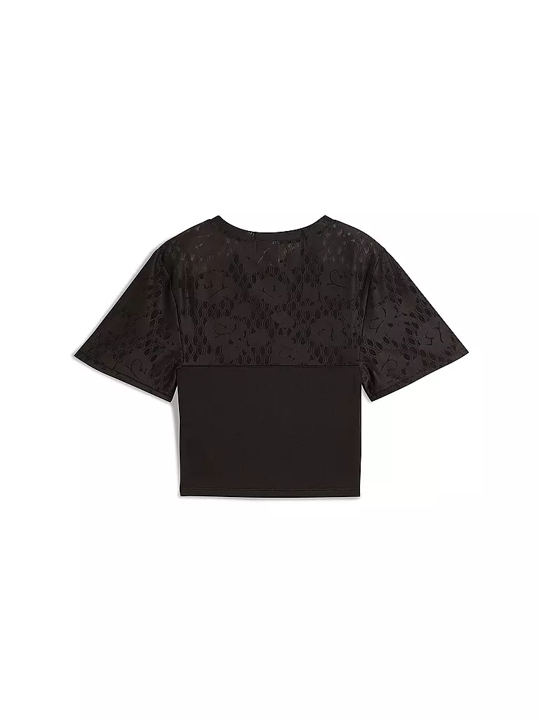 PUMA | T-shirt de fitness court en dentelle pour femmes |