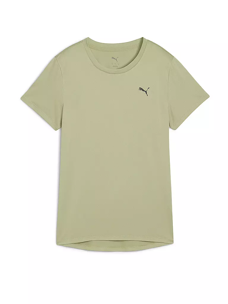 PUMA | T-shirt de fitness Essential Crew pour femmes | Vert clair