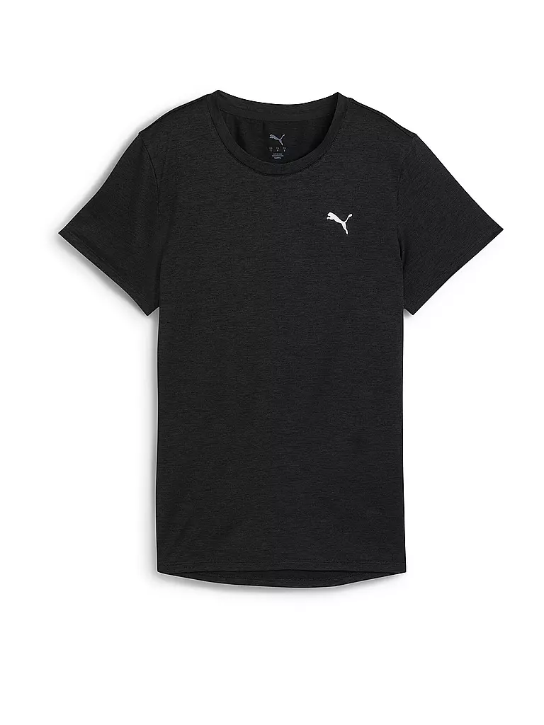 PUMA | T-shirt de fitness Essential Heather pour femmes | Noir
