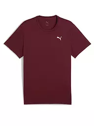 PUMA | T-shirt de fitness essentiel pour hommes | Rouge foncé