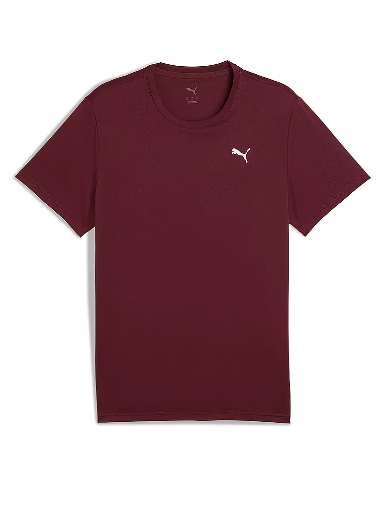 PUMA | T-shirt de fitness essentiel pour hommes | Rouge foncé
