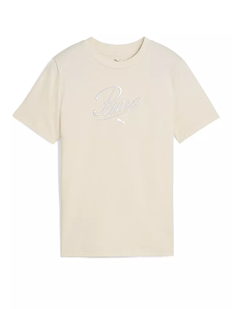 PUMA | T-shirt Femme ESS SCRIPT | Crème