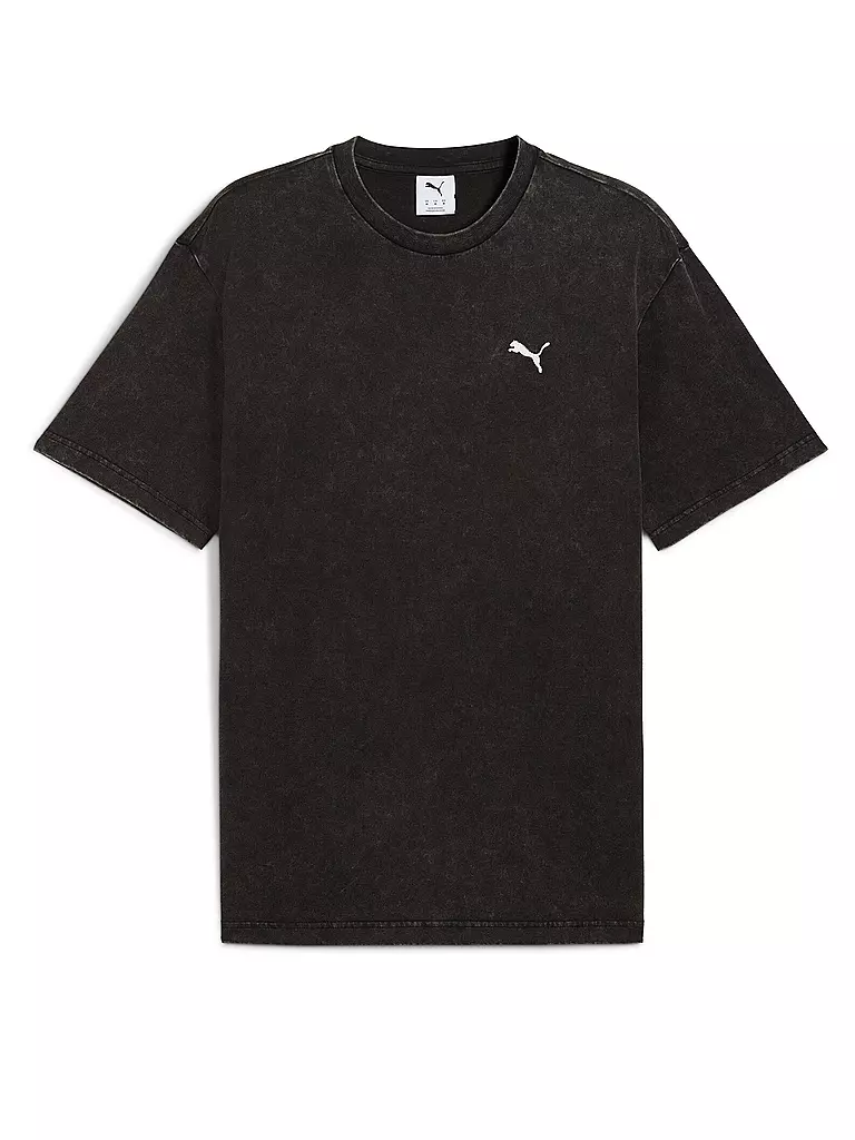 PUMA | T-shirt homme ESS ELEVATED Relaxed Wash | Noir