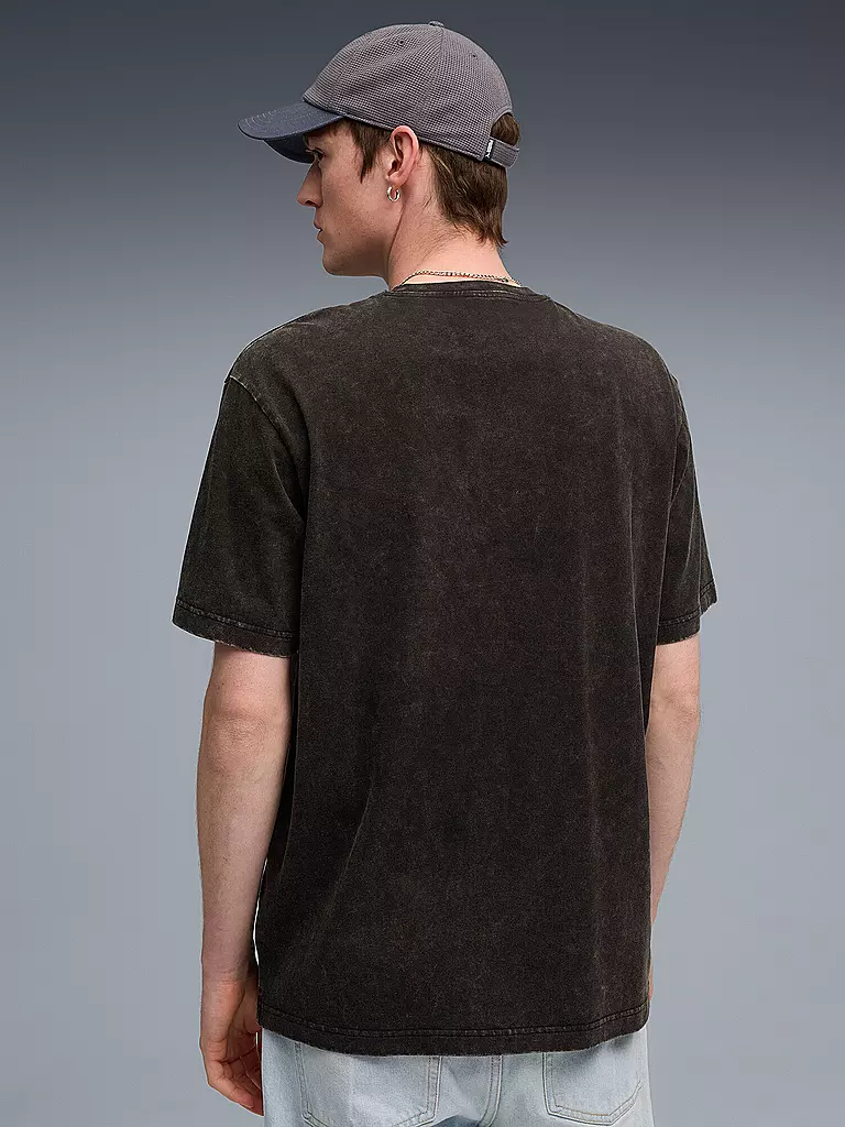 PUMA | T-shirt homme ESS ELEVATED Relaxed Wash | Noir