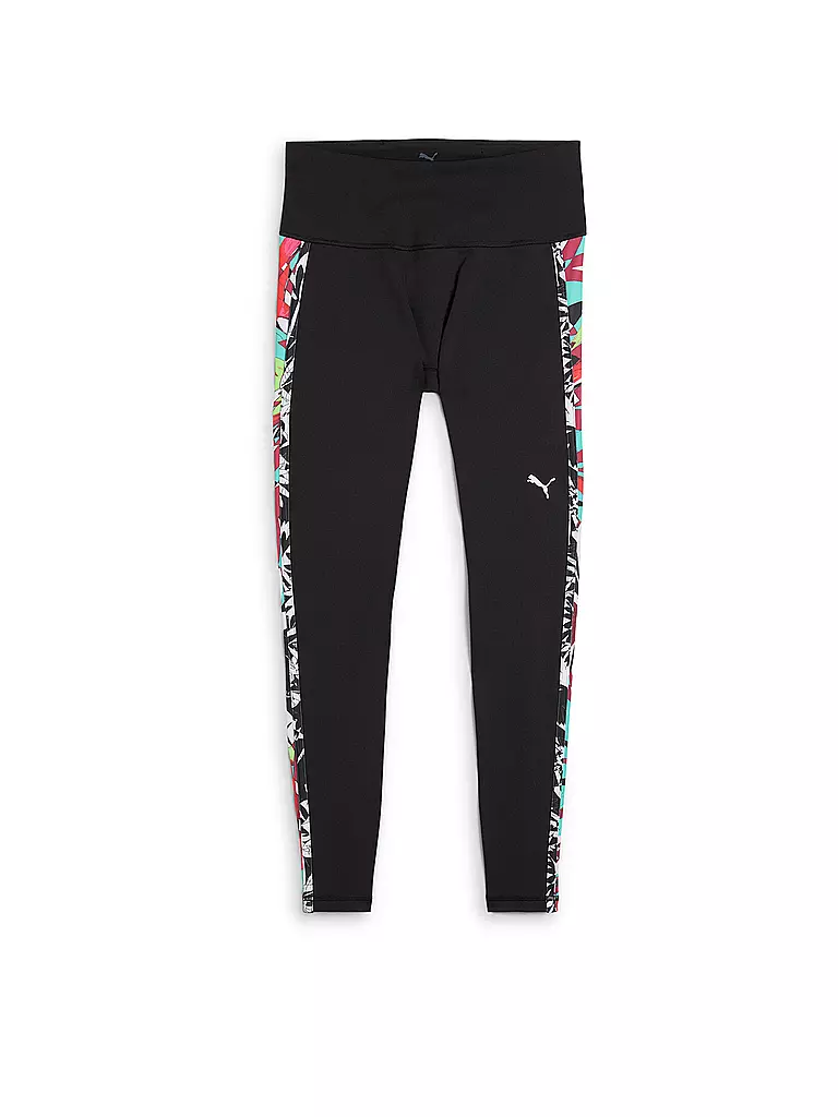 PUMA | Tight de fitness tropical 7/8 pour femme | Noir