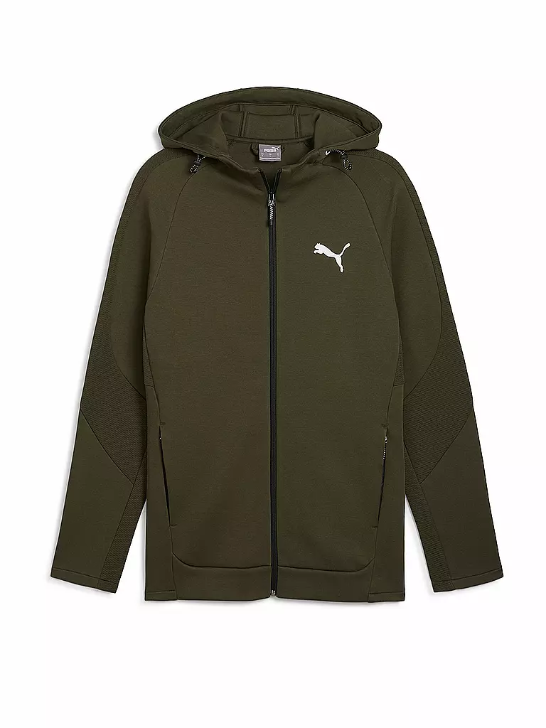 PUMA | Veste à capuche Evostripe pour hommes | Olive