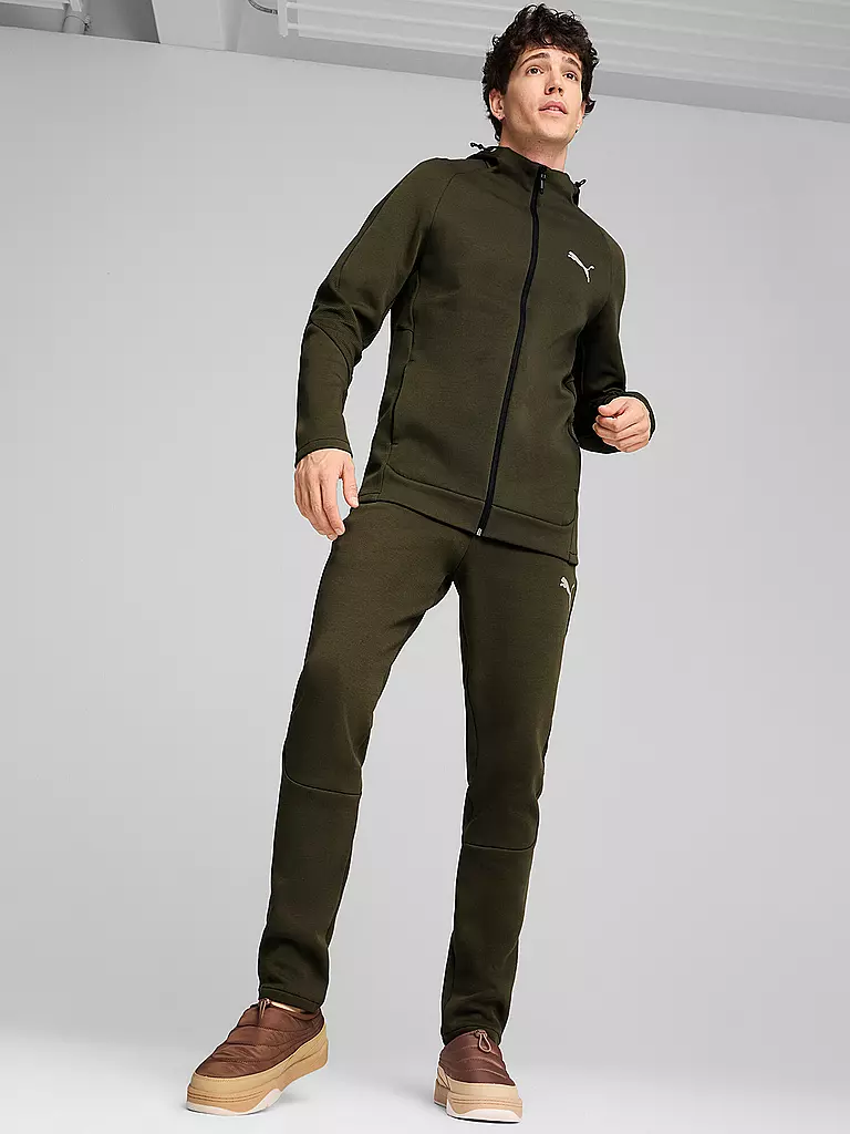 PUMA | Veste à capuche Evostripe pour hommes | Olive