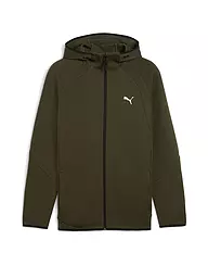 PUMA | Veste à capuche homme EVOSTRIPE FZ | Olive