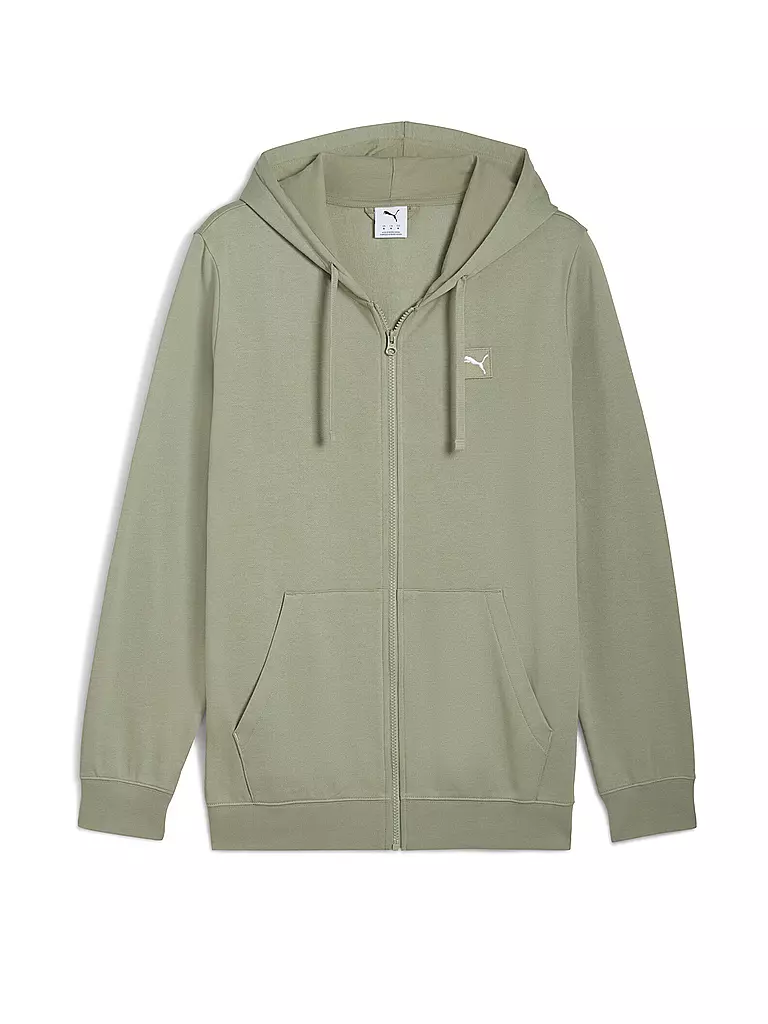 PUMA | Veste à capuche pour homme ESS ELEVATED | Vert clair