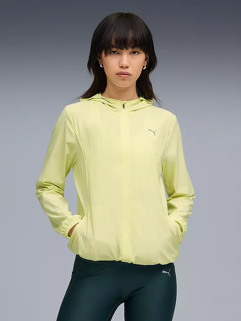 PUMA | Veste de fitness pour femme Run Velocity Woven à capuche |