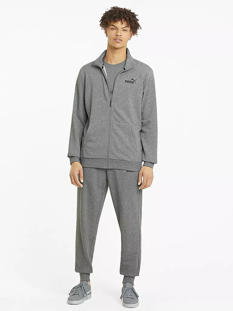 PUMA | Veste de survêtement ESS Track Jacket TR pour hommes | Gris