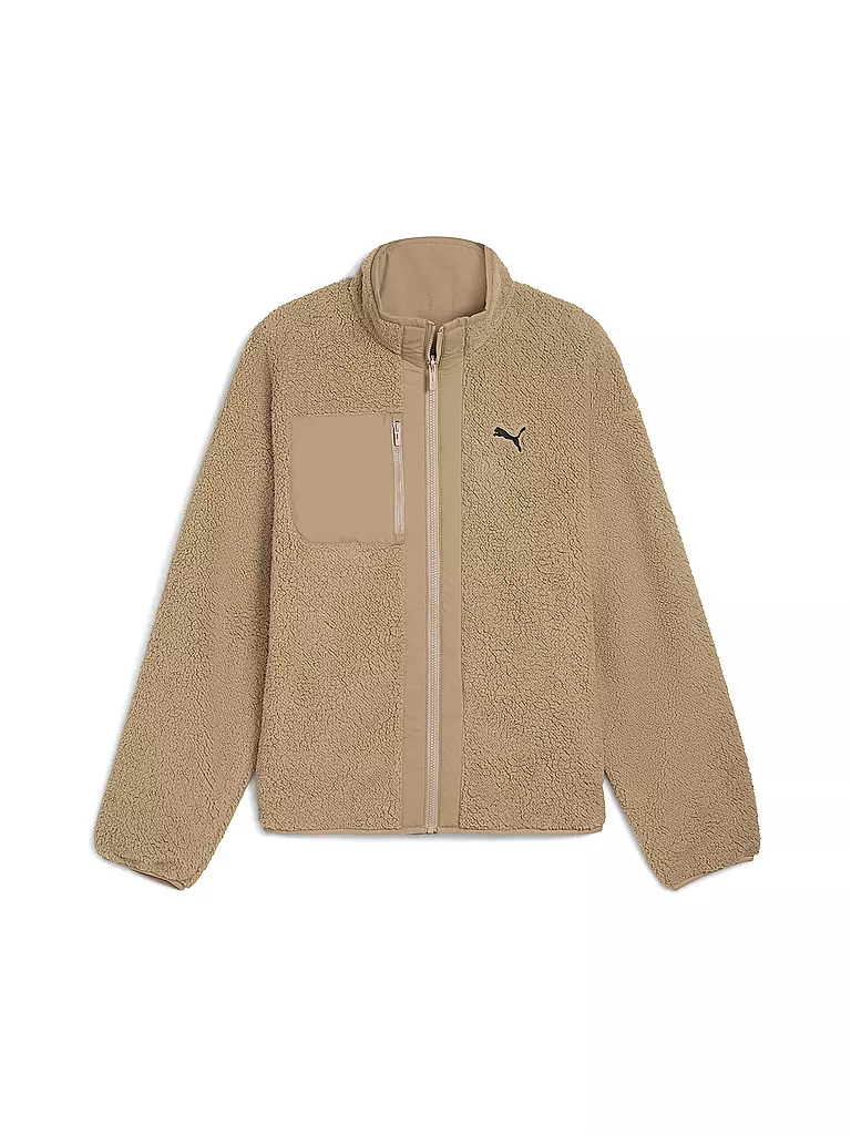 PUMA | Veste Homme Réversible Hybride Sherpa | Camel