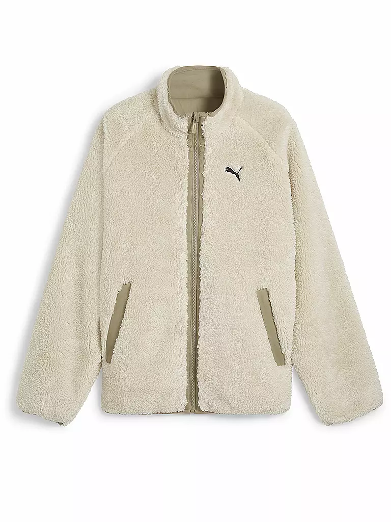 PUMA | Veste Sherpa réversible pour homme | Crème