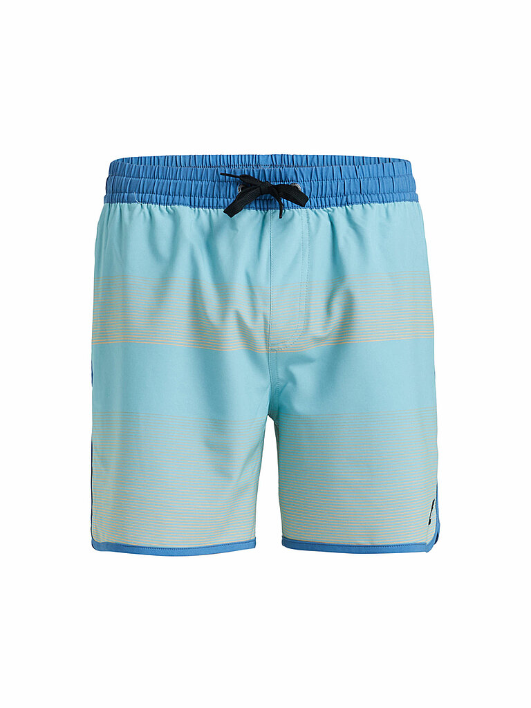 Quiksilver Short de bain homme Surfsilk Scallop Volley 16 bleu clair   S 4