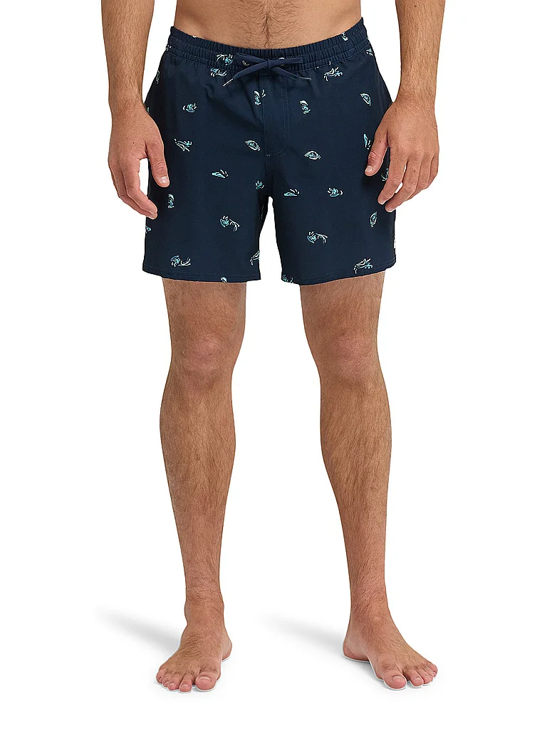 Quiksilver Short De Bain Stretch Printed Volley 16´´ Dark Navy Spaced Out XL Homme 5