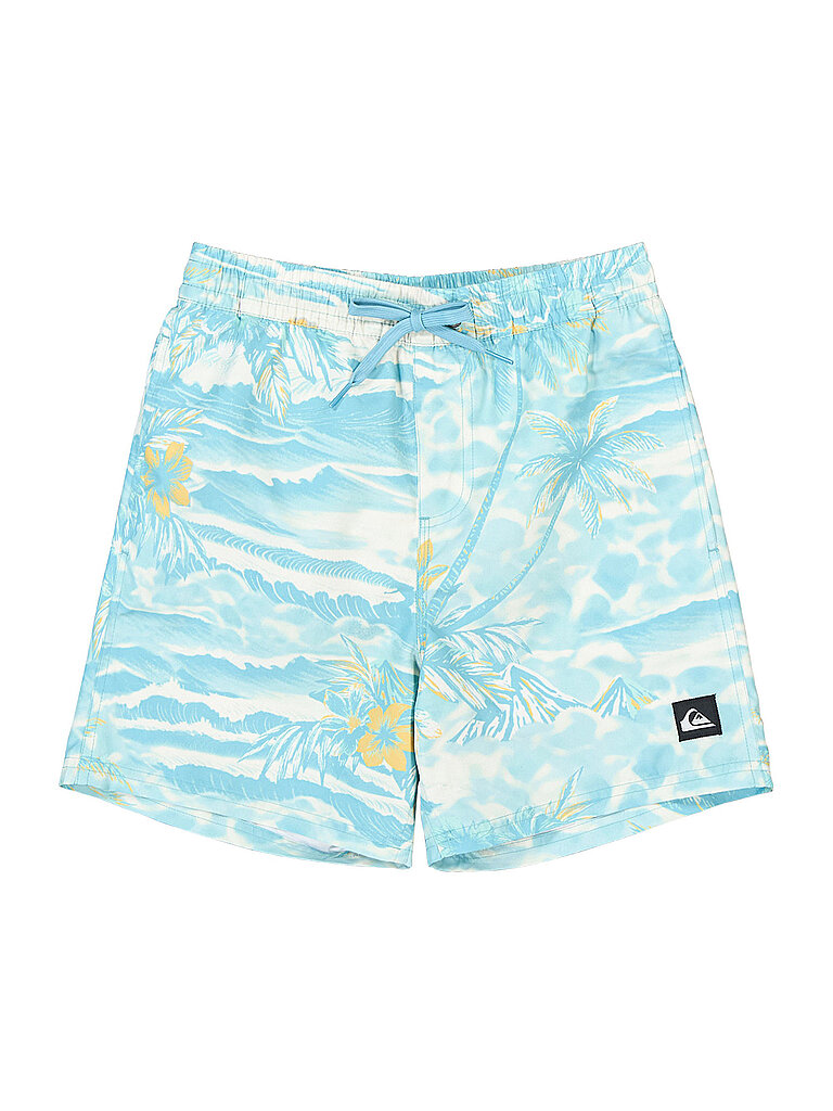 Short de bain imprimé Everyday Volley 14 pour garçon bleu clair 158-164