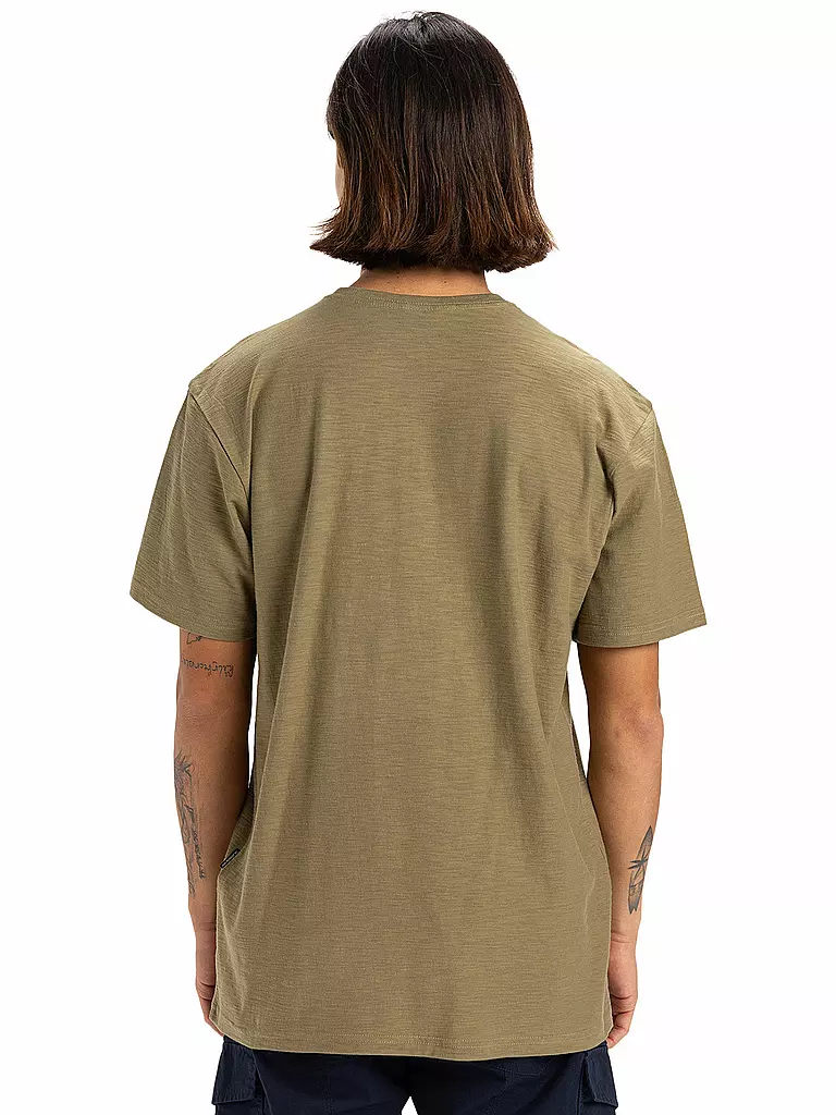 QUIKSILVER | Beachshirt Coastal Run pour hommes | Olive