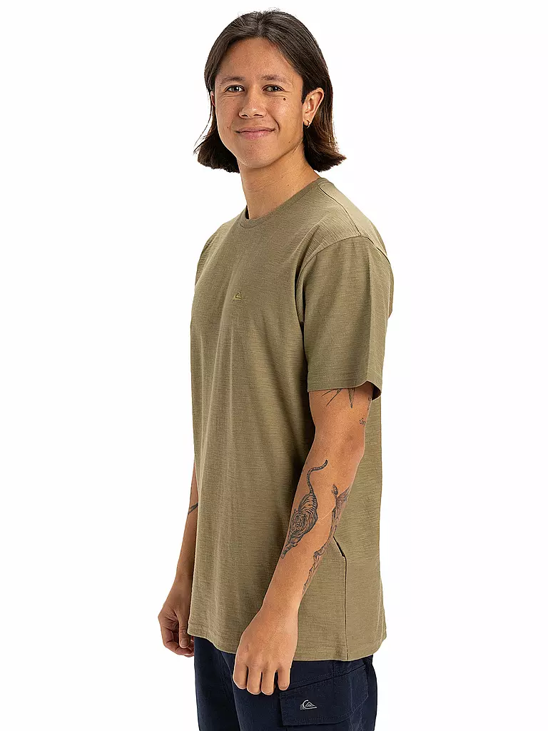 QUIKSILVER | Beachshirt Coastal Run pour hommes | Olive