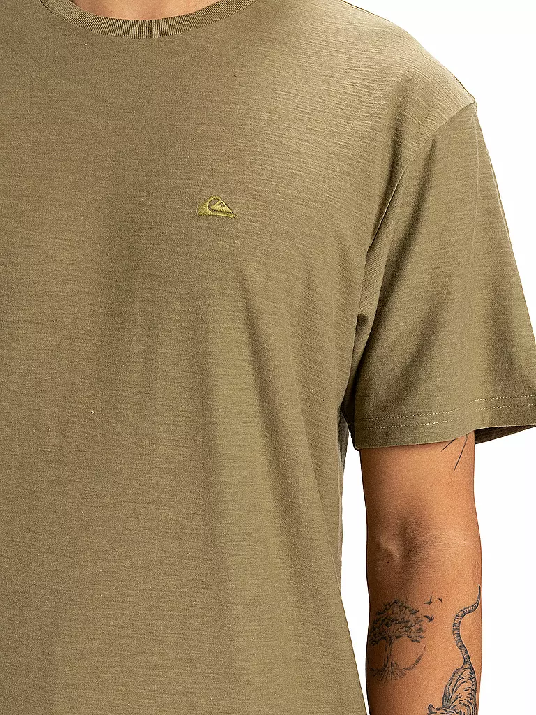 QUIKSILVER | Beachshirt Coastal Run pour hommes | Olive