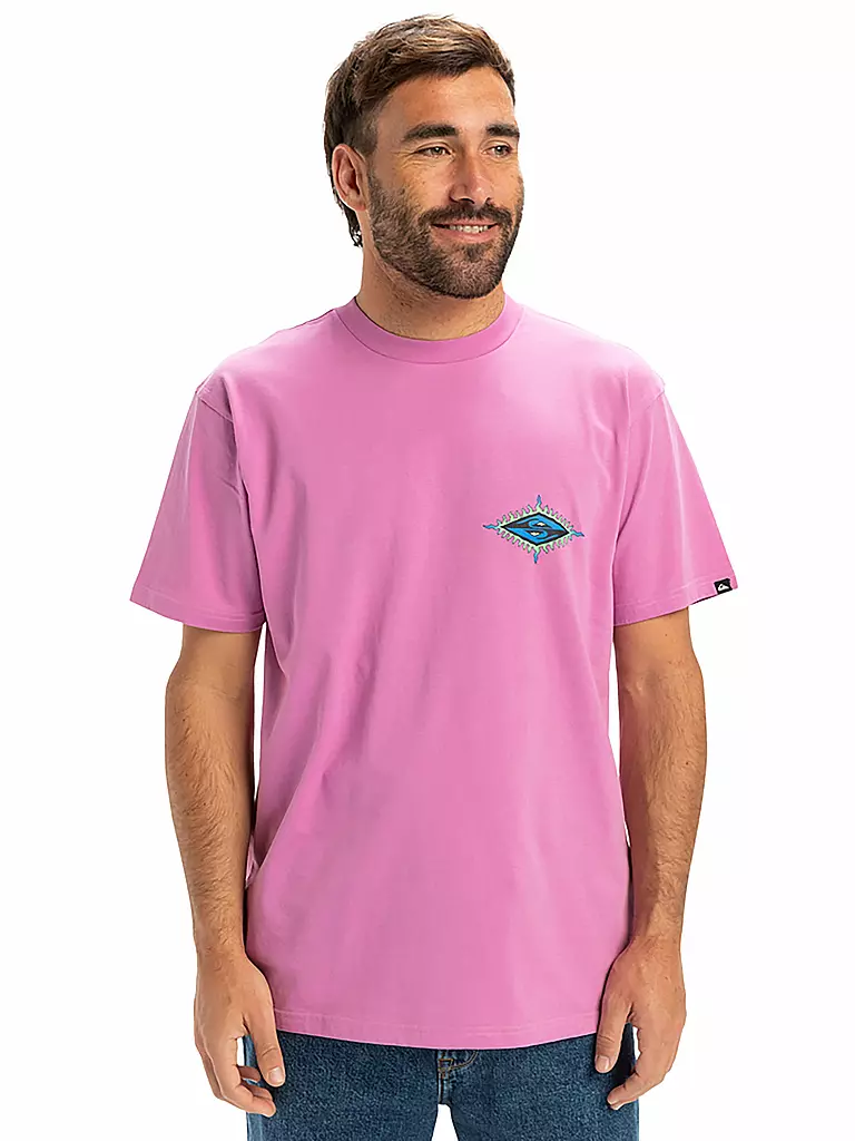 QUIKSILVER | Beachshirt EV Beach Blast pour homme | Rose