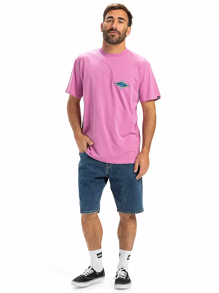 QUIKSILVER | Beachshirt EV Beach Blast pour homme | Rose