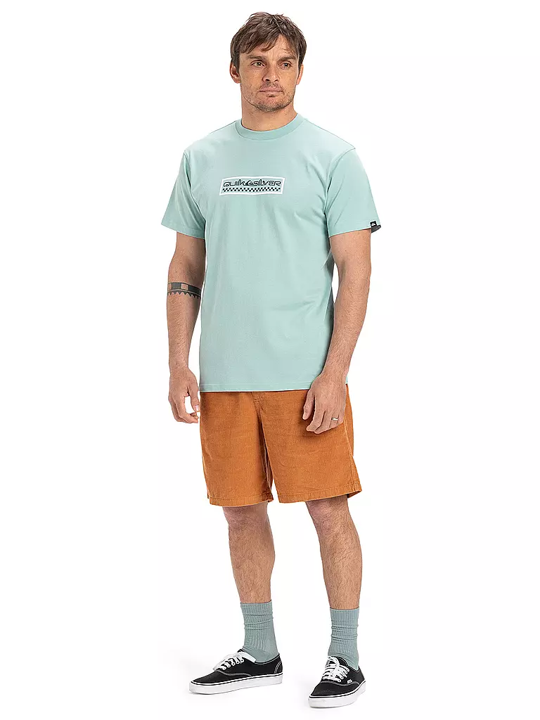 QUIKSILVER | Beachshirt Ev Sun Dagger pour homme | Menthe