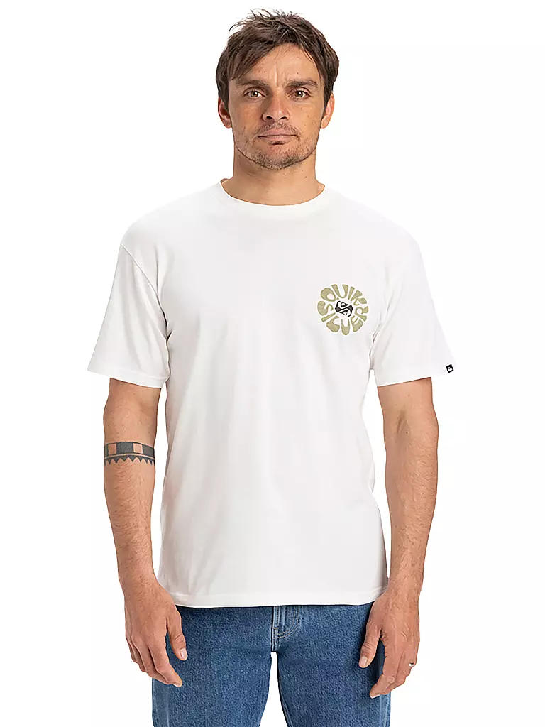 QUIKSILVER | Beachshirt Evo Roads End pour homme | Blanc