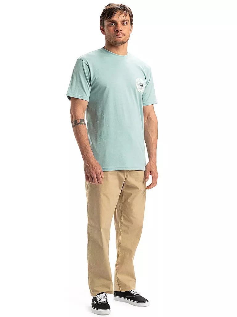QUIKSILVER | Beachshirt Evo Roads End pour homme | Bleu clair
