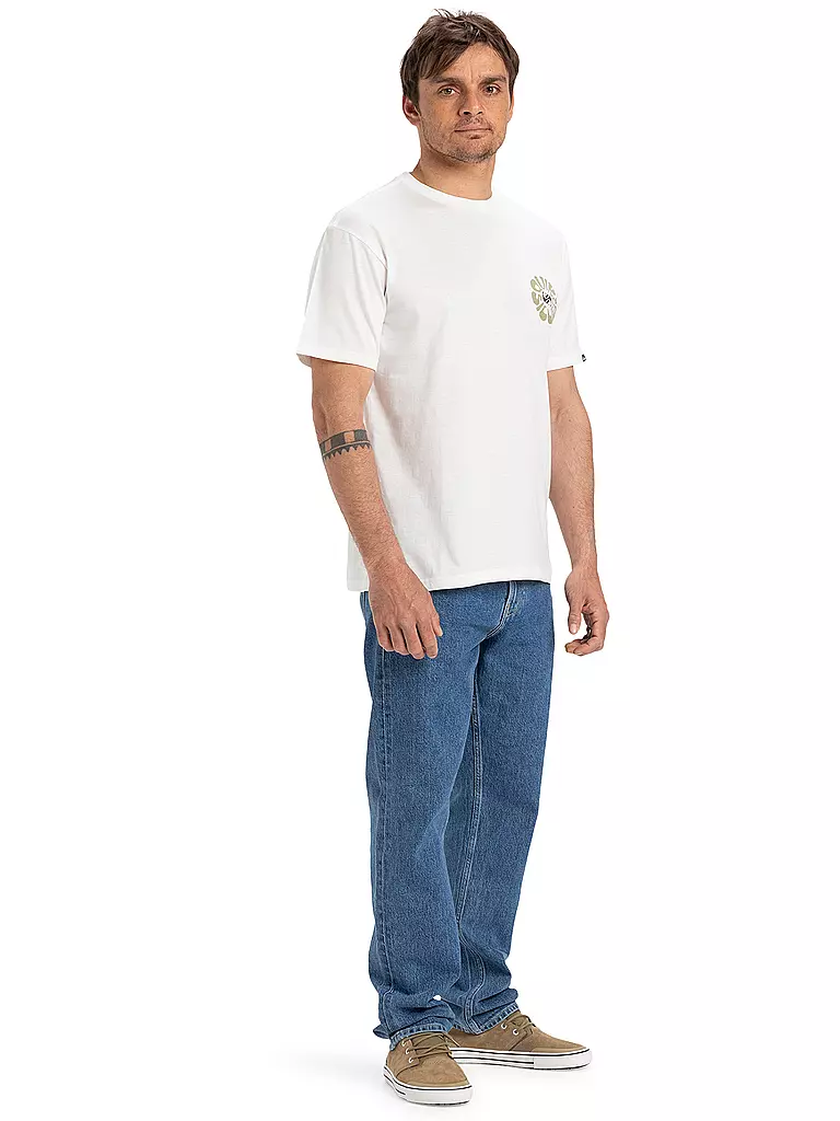 QUIKSILVER | Beachshirt Evo Roads End pour homme | Blanc