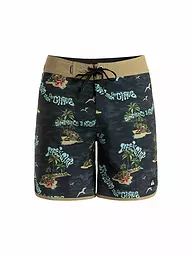 QUIKSILVER | Beachshort Surfsilk Scallop 18" pour homme | Noir