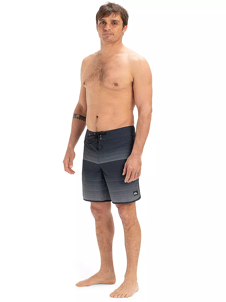QUIKSILVER | Beachshort Surfsilk Scallop 18" pour homme | Bleu foncé