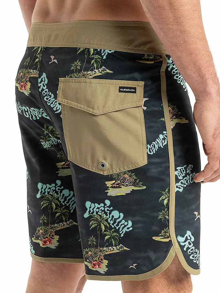 QUIKSILVER | Beachshort Surfsilk Scallop 18" pour homme |