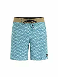 QUIKSILVER | Beachshort Surfsilk Straight Leg 18 pour homme | Bleu clair