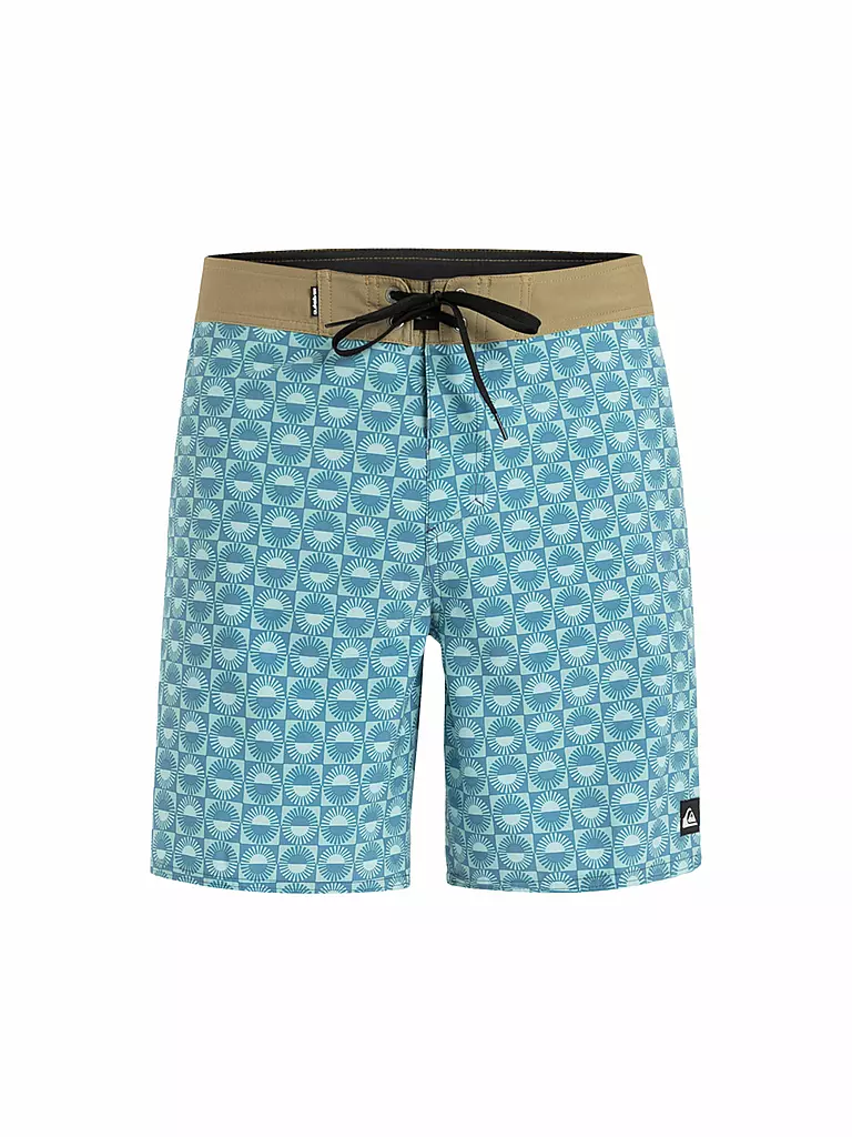 QUIKSILVER | Beachshort Surfsilk Straight Leg 18 pour homme | Bleu clair