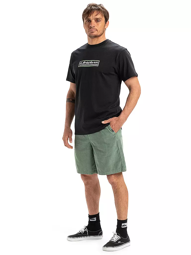 QUIKSILVER | Beachshort Taxer Cord Bermuda 18" pour homme | Vert clair