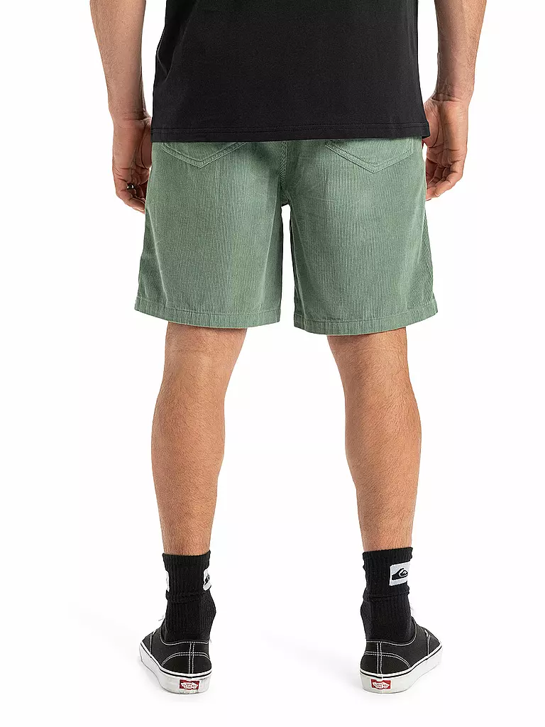 QUIKSILVER | Beachshort Taxer Cord Bermuda 18" pour homme | Vert clair