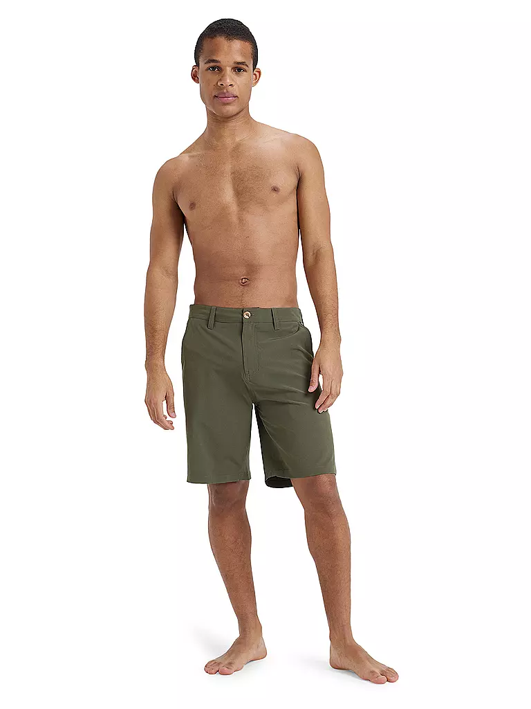 QUIKSILVER | Beachshort Union Amphibian 20" pour homme | Olive