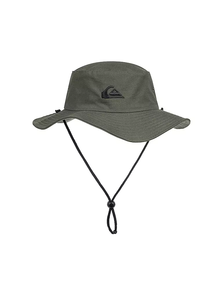QUIKSILVER | Chapeau de soleil Bushmaster pour hommes | Olive