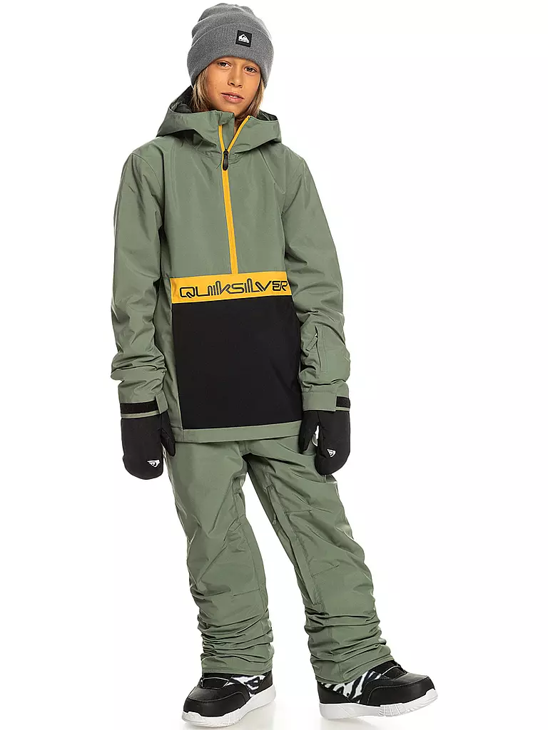 QUIKSILVER | Jungen Snowboard Schlupfjacke Steeze  | Olive