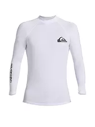 QUIKSILVER | Herren Lycrashirt Everyday  | Blanc