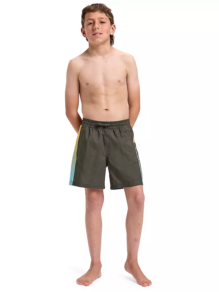 QUIKSILVER | Short de bain garçon Everyday Holmes 14" | Olive
