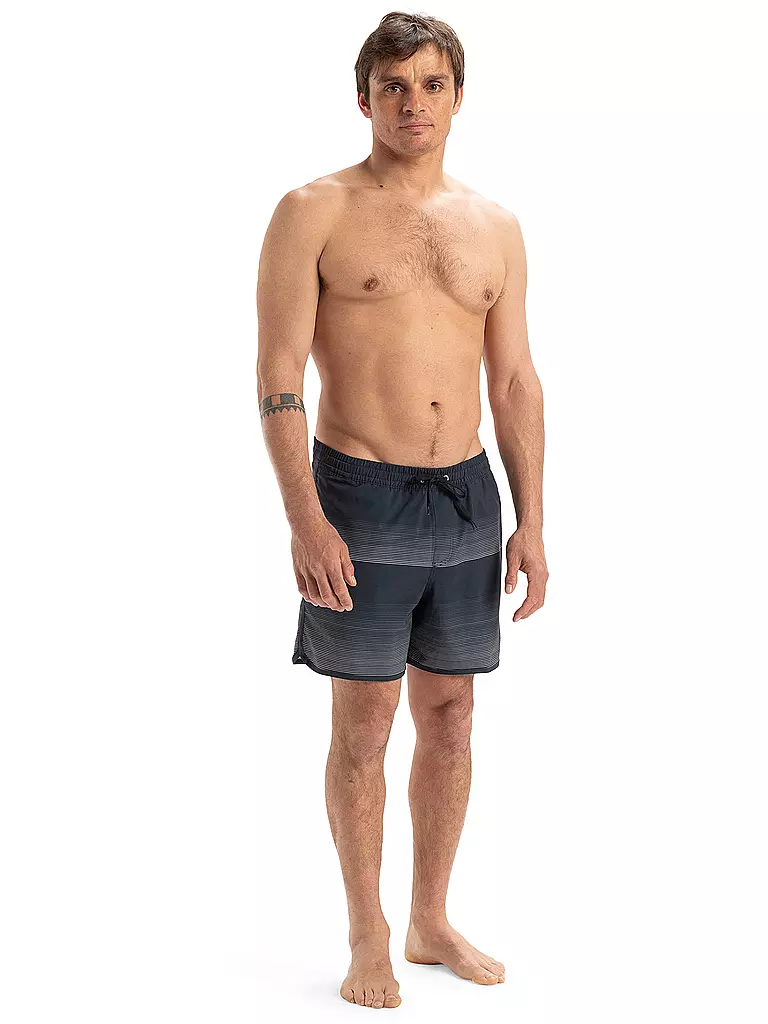 QUIKSILVER | Short de bain homme Surfsilk Scallop 16" | Bleu foncé