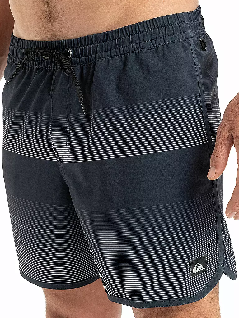 QUIKSILVER | Short de bain homme Surfsilk Scallop 16" | Bleu foncé